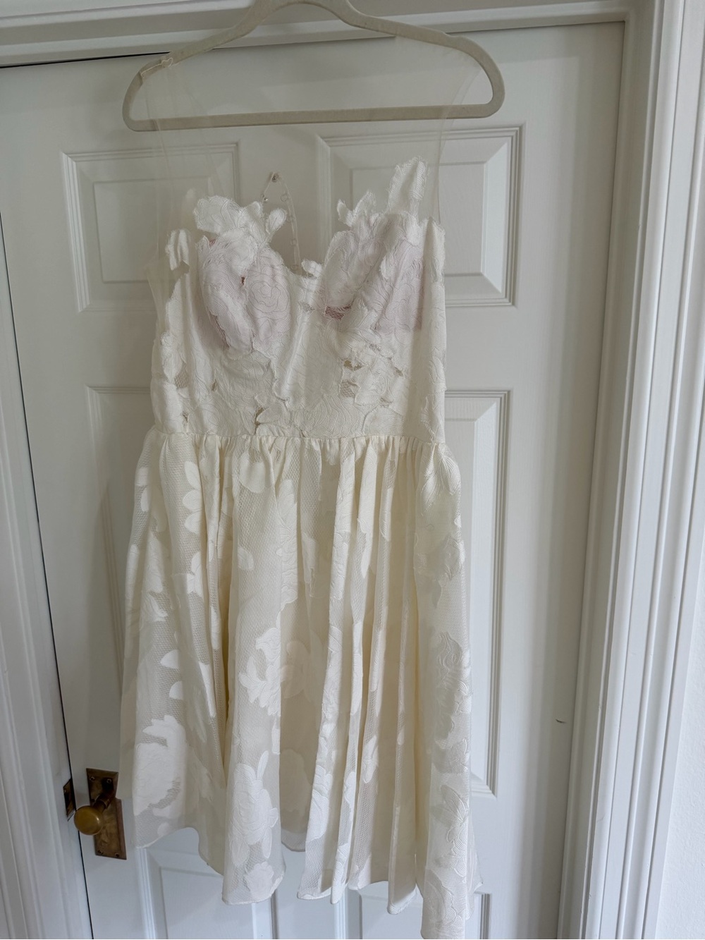 Watters & Watters BHLDN lace dress